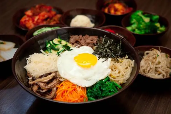 a-ri-rang-tofu-house - S10. Bibimbap (Rice with Assorted Vegetables and Beef)