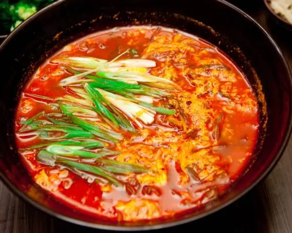 a-ri-rang-tofu-house - S13. Yukgaejang (Spicy Beef and Vegetables Soup)