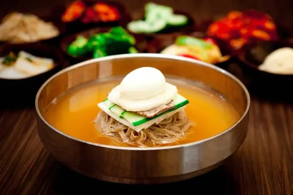 a-ri-rang-tofu-house - S18. Mul Naeng Myun (Cold Buckwheat Noodles)