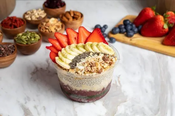 acai-r - Organic Acai + Coconut Chia Pudding + Overnight Oats