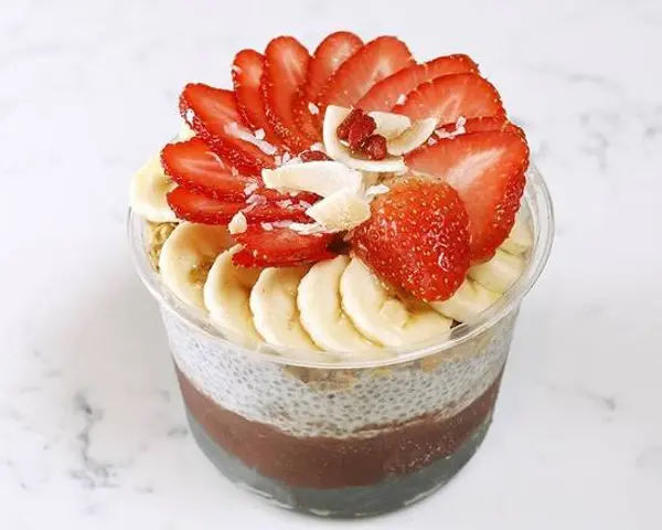 acai-r - Organic Acai + Activated Charcoal + Chia Pudding (Coconut)