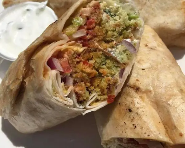 aces-gyro-shack - Falafel Deluxe Wrap