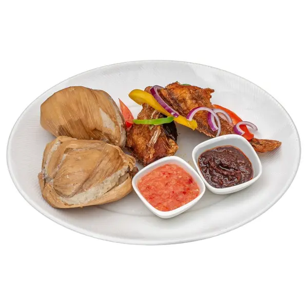 afripot-restaurant - Snapper Fish and Ga Kenkey