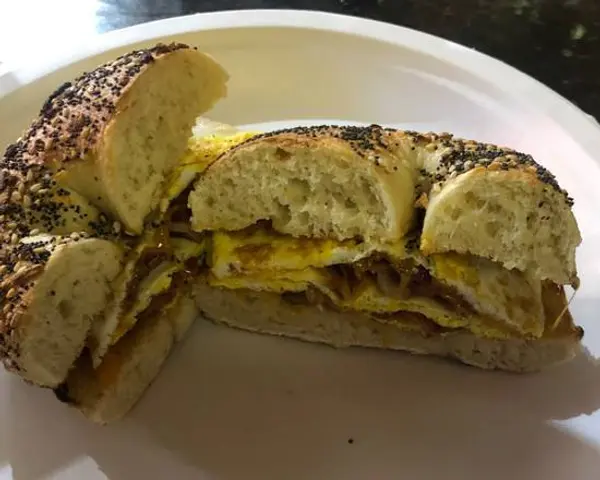 ak-subs - Breakfast Sandwich on a Bagel