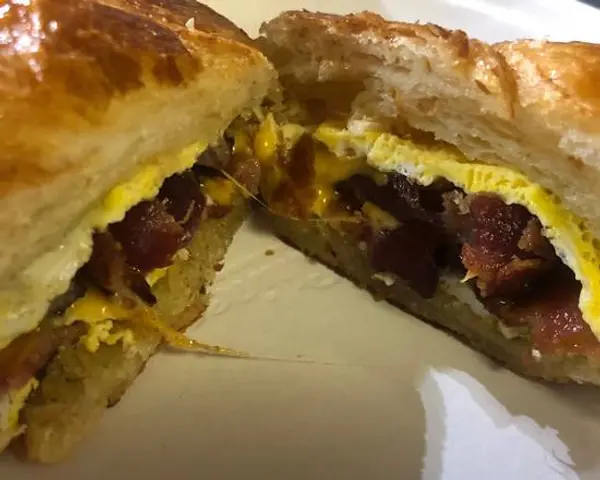 ak-subs - Breakfast Sandwich on a Croissant