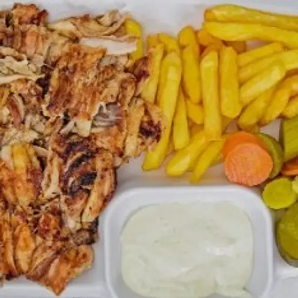 al-mawaleh-turkish-coffee-shop - صحن شاورما دجاج صغير