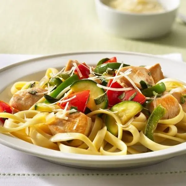 al-zafaran-restaurant - Fettuccine With Vegetables