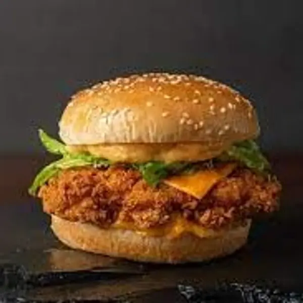 al-zafaran-restaurant - Chicken Burger