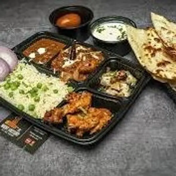 aladdin-alsaeed-cafeteria - Mutton Standard Thali