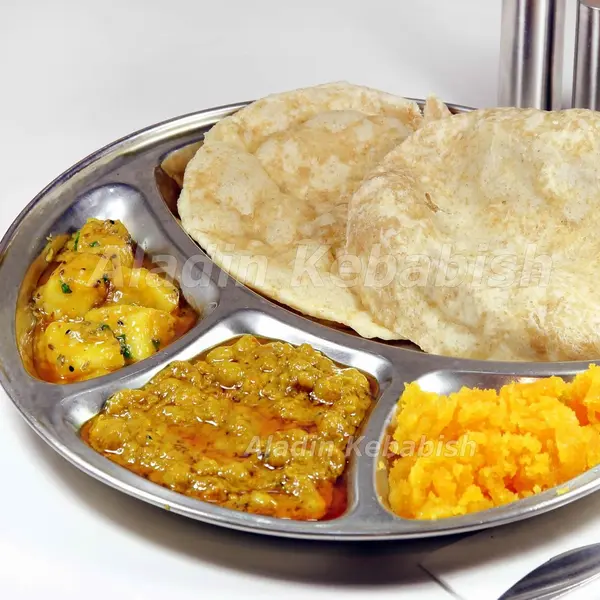 aladdin-alsaeed-cafeteria - Halwa Puri