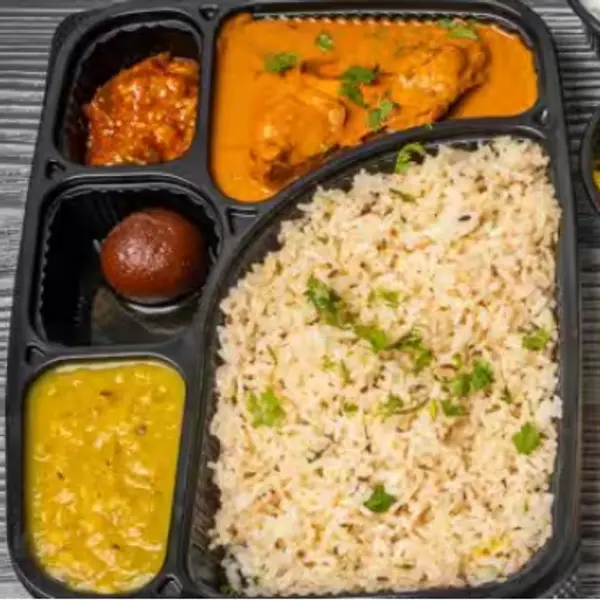 aladdin-alsaeed-cafeteria - Chicken Standard Thali