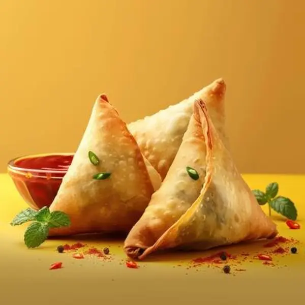 aladdin-alsaeed-cafeteria - Samosa