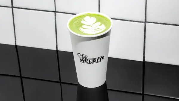 alfred-coffee-san-francisco - Hot Matcha Latte