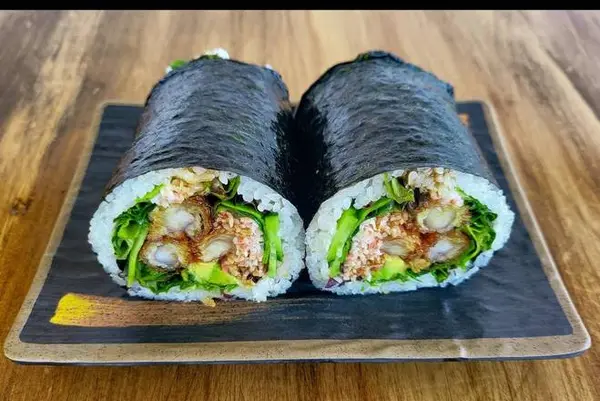 all-blue-poke - Crescent-Moon Sushi Burrito