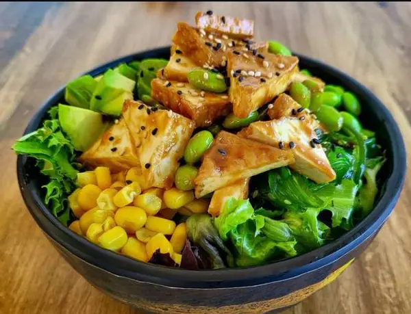 all-blue-poke - Sen Bliss Poke Bowl (vegan)