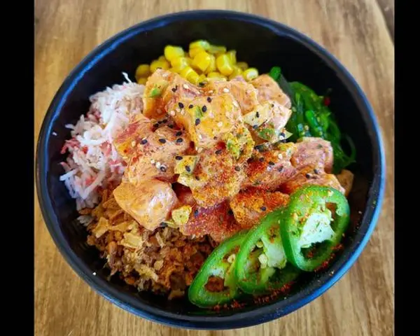 all-blue-poke - Blooming Flame Poke Bowl