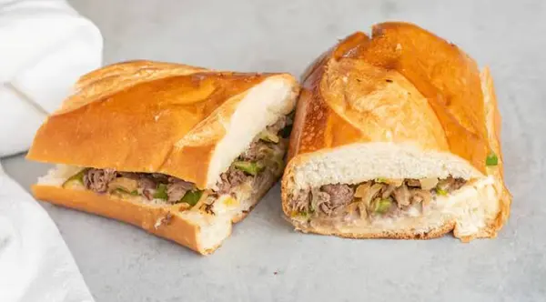 all-star-cafe - Philly Cheesesteak Sandwich