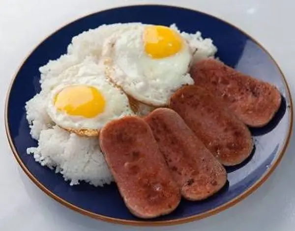 aloha-bbq - Spam, Egg, and Rice