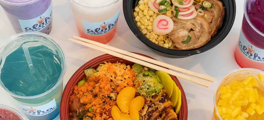 Menu image of Desert & chips. aloha poke ramen's menu - sacramento | restaurants in sacramento