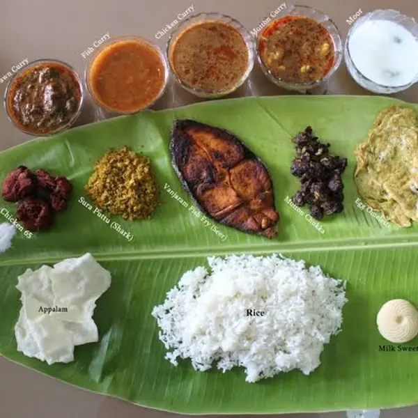 amaravathi-andhra-mess - Fish curry Meals