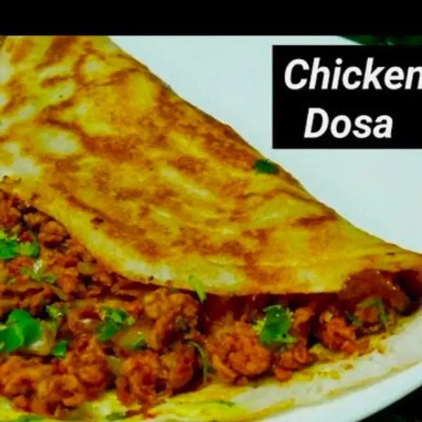 amaravathi-andhra-mess - Chicken masala dosa