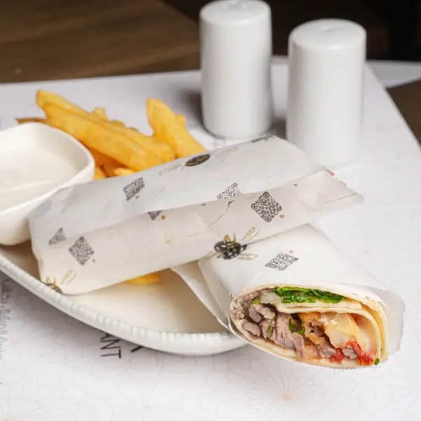 amber-restaurant - شاورما لحمه