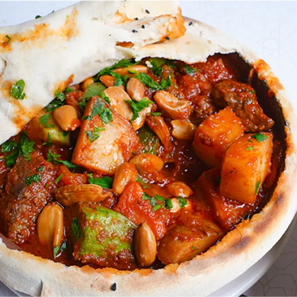 amber-restaurant - فخارة لحمة