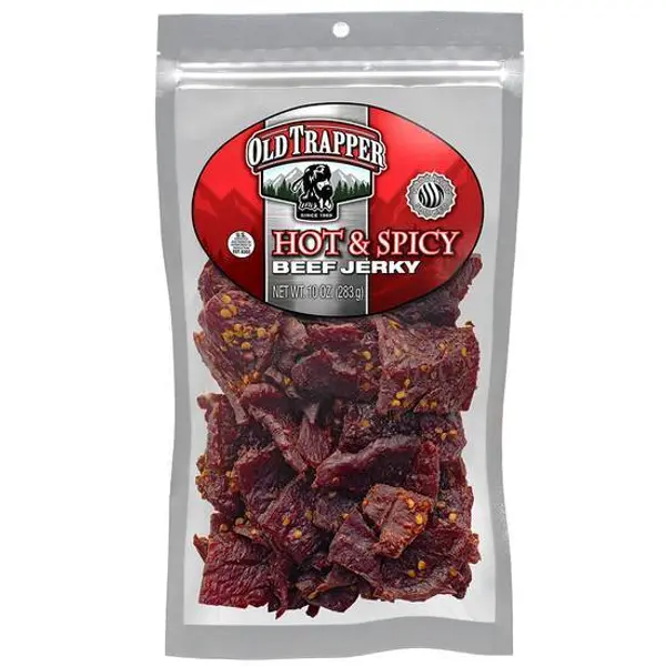 ampm - Old Trapper Beef Jerky Hot & Spicy (10 oz)