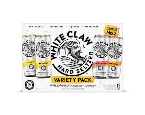 ampm - White Claw Hrd Sltzr Assrtd #1 Can Al Slim 12Pk (5.0% ABV)