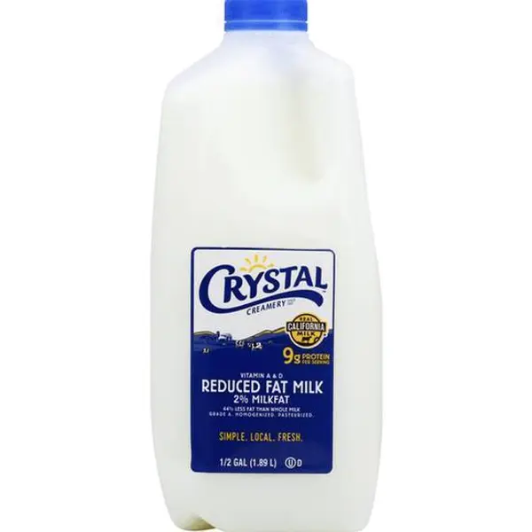 ampm - Crystal Creamery 2% Milk (0.5 gal.)