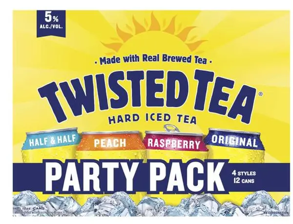 ampm - Twisted Tea Hard Iced Tea Party Pack 12 oz Cans (5% ABV)