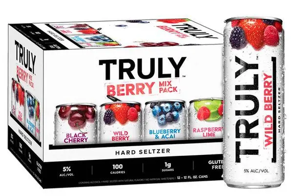 ampm - Truly Hard Seltzer Berry Mix Can Al Slim 12pk/12 fl oz (5.0% ABV)