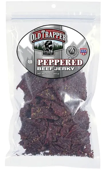 ampm - Old Trapper Beef Jerky Peppered (10 oz)