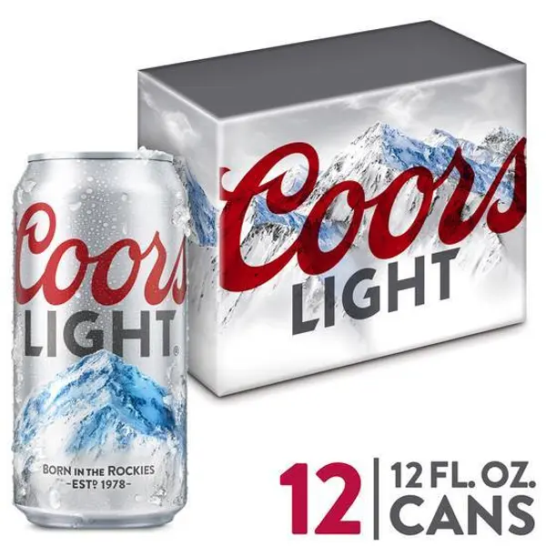 ampm - Coors Light Can Al 12Pk 12 Fld oz (4.2% ABV)