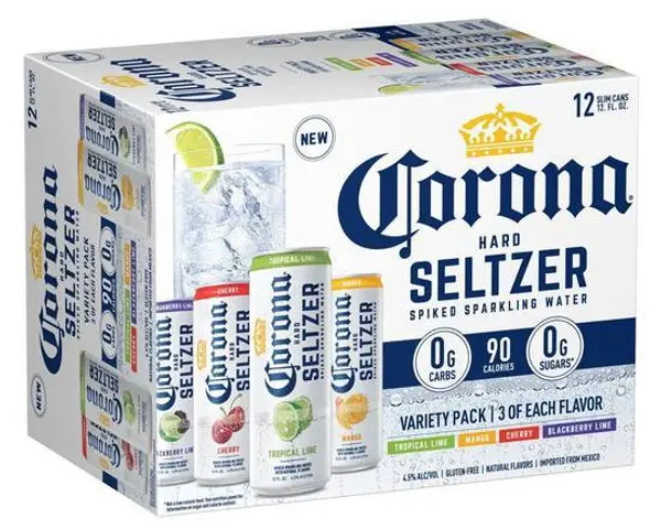 ampm - Corona Hard Seltzer Assorted Can Al Slim 12pk/12 fl oz (4.5% ABV)