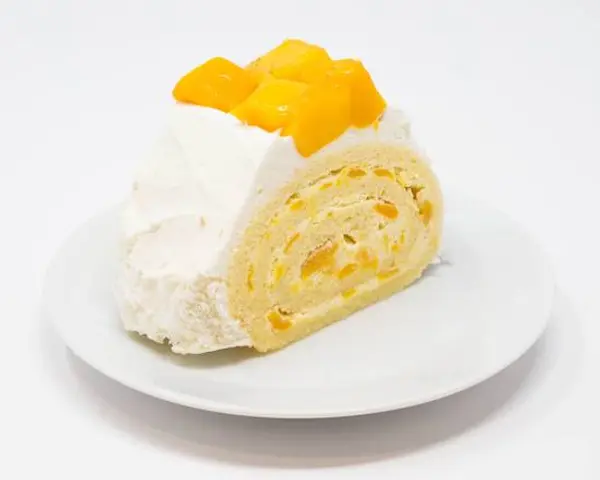 andersen-bakery - Mango Roll Cake Slice