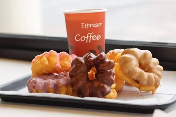 angels-donuts-ice-cream - Chocolate French Cruller