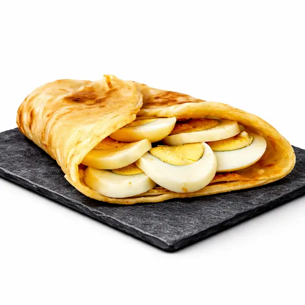apple-burger-cafeteria - Boiled Egg Poartha