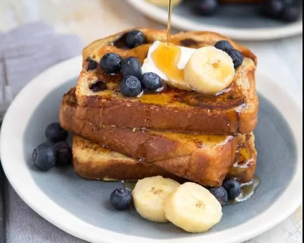 ariels-breakfast - Banana blueberry french toast