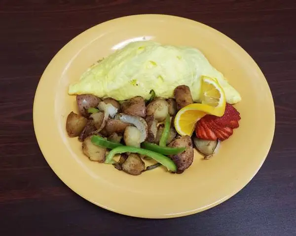 ariels-breakfast - mushroms omelet