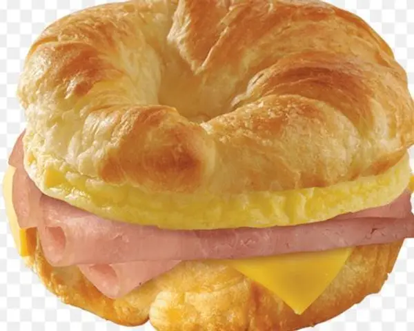 ariels-breakfast - Ham and cheese croissant