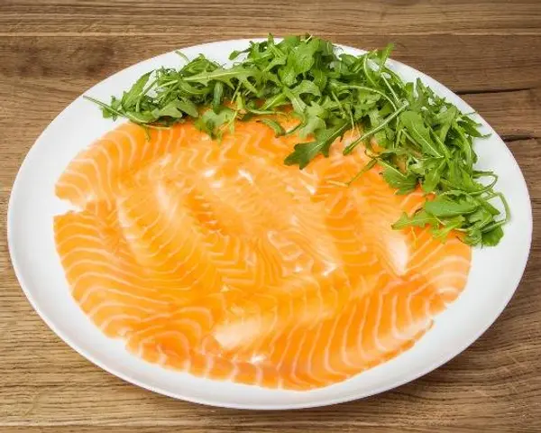 arnis - Carpaccio de saumon et sa roquette