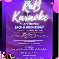 atl-sportsbar-2 - RnB Karaoke Wednesday Specials