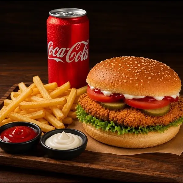 atlasia-suites-otel-restaurant - Tavuk Burger Menü