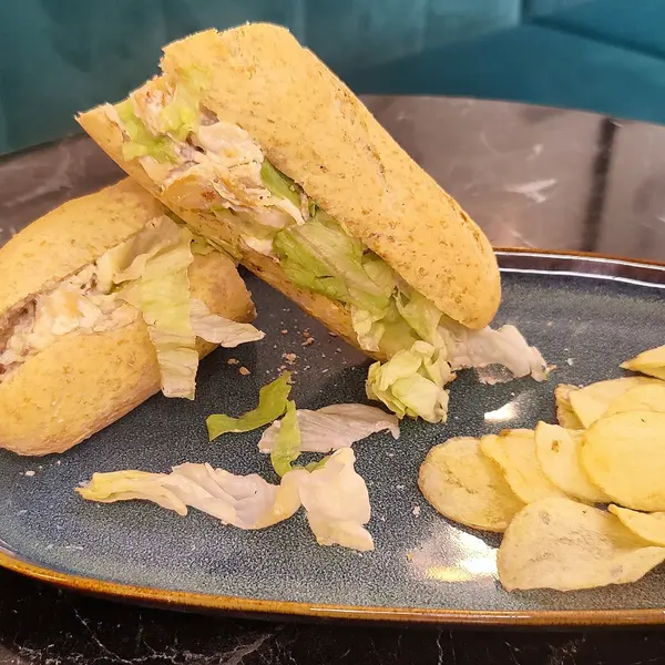 avalon-boutique-cafe-valletta - Chicken Caeser Baguette