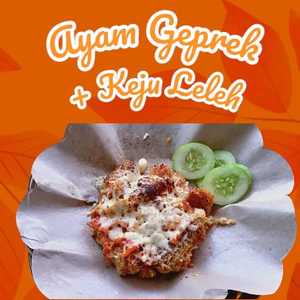 ayam-geprek-nom-nom - Ayam Geprek Keju Leleh