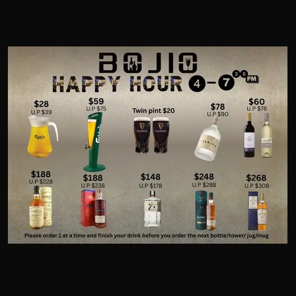 b0ji0-pub - Happy Hour Deals!!