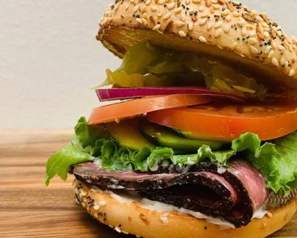 bagel-street-cafe - Pastrami Sandwich