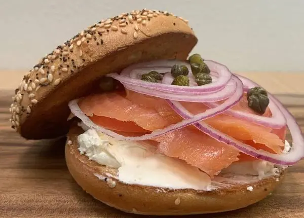 bagel-street-cafe - Sliced Lox Sandwich