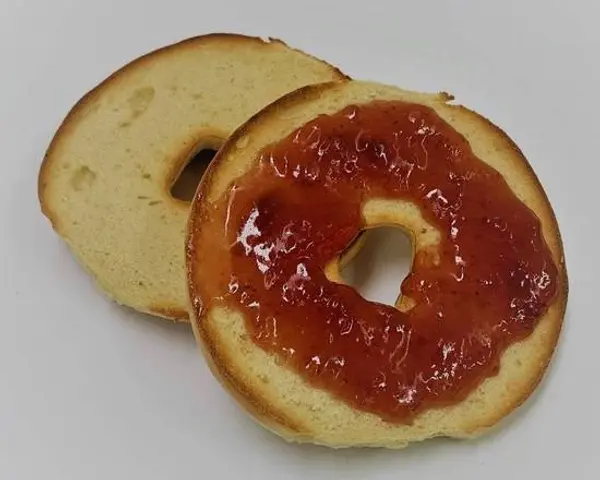 bagel-street-cafe - Bagel with Jelly